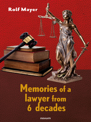 cover image of Memories of a lawyer from 6 decades